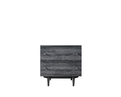 Комод "Boho" 2 ящика с рыбами арт BH03 400_400_1936545